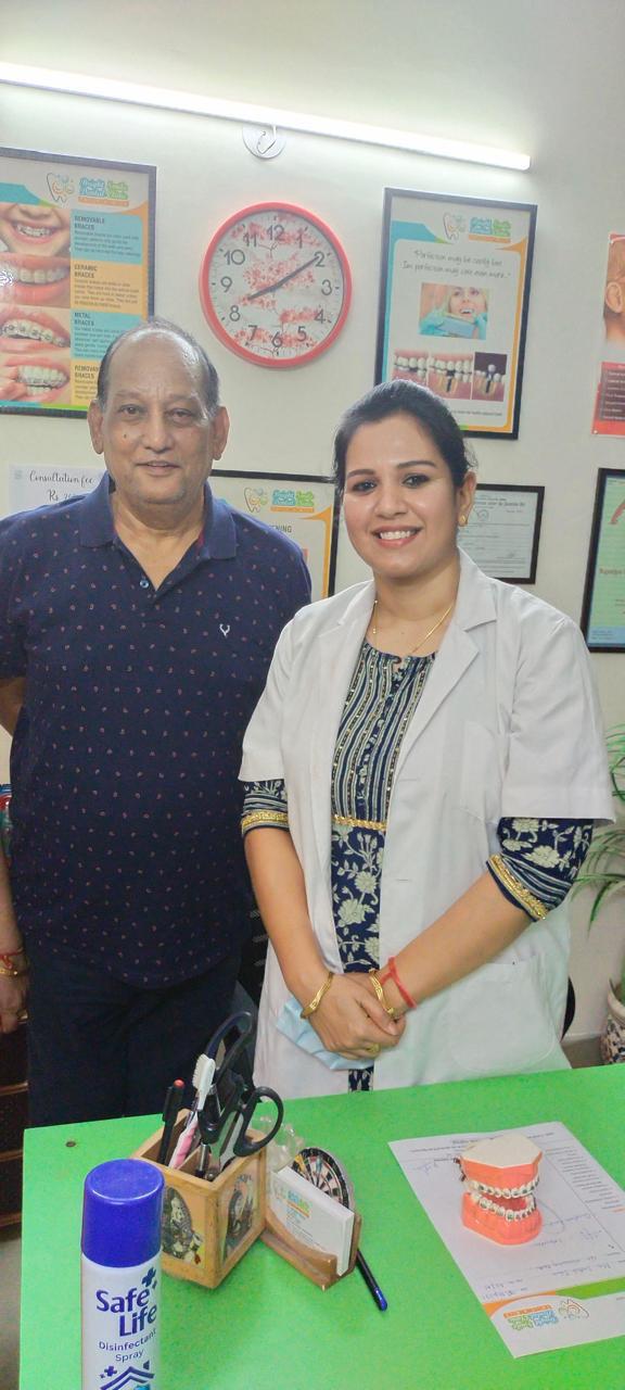 Dental treatment room at Bright Smile Dental Clinic in Jaipur